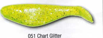 Luckie Strike Shad Minnow 2 100ct Chart Glitter