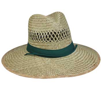 Outdoor Cap Mens Straw Hat Panama 4 Brim 1Size