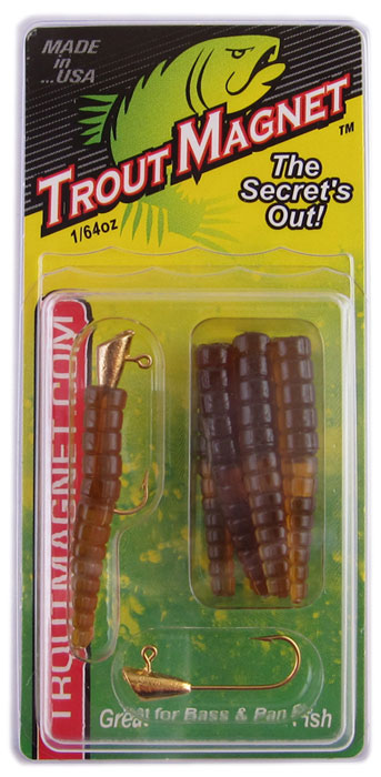 Leland Trout Magnet 1/64oz 9ct Brown
