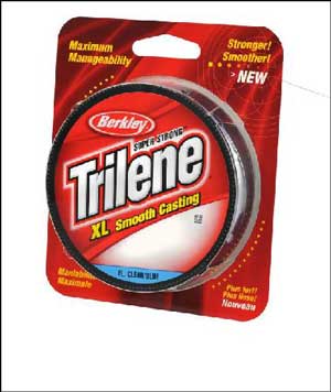 Berkley Trilene XL Monofilament Flourescent Clear Blue 10lb 300yds