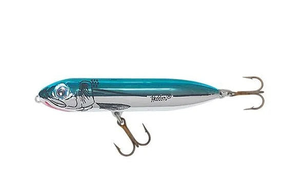Heddon Super Spook Jr 1/2 Blue Chrome