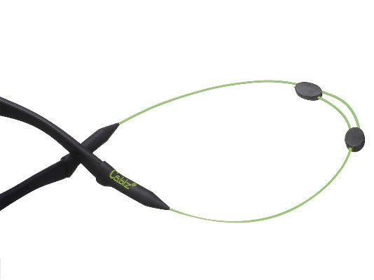 Cablz Sunglass Holder MonoZ ZIPZ Fluorescent Green 14