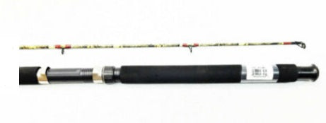 HT Cat Hunter Camo Spinning Rod 7 2pc MH