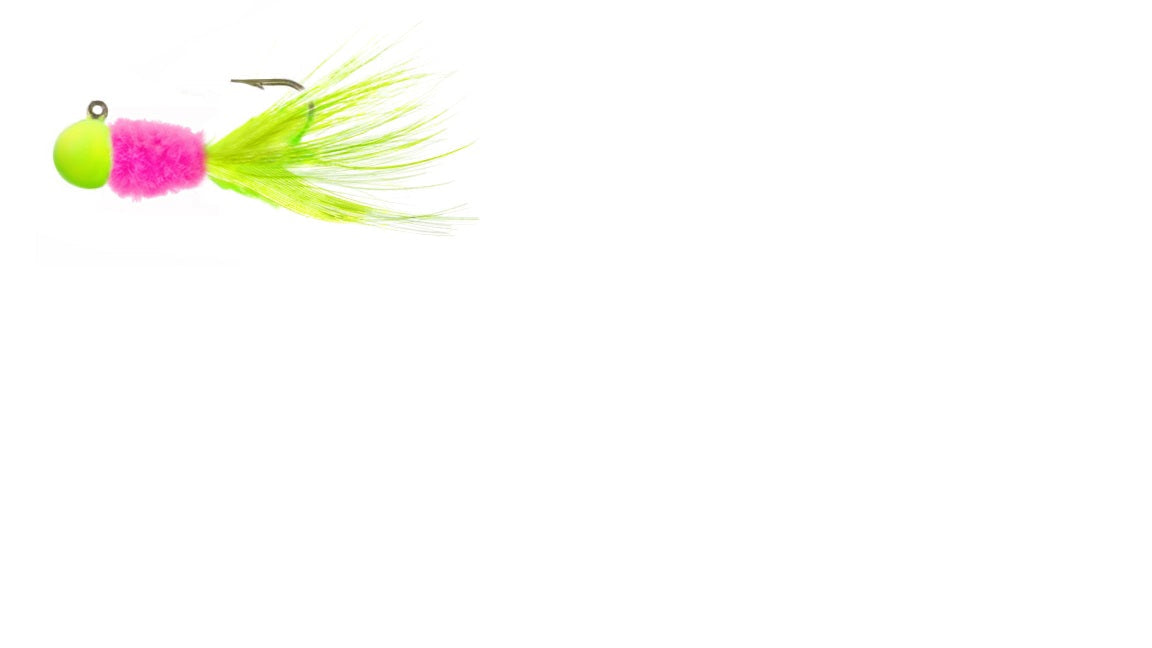 Blakemore Slab Caller 1/32oz 3ct Chartreuse/Pink/Chartreuse - Electric Chicken