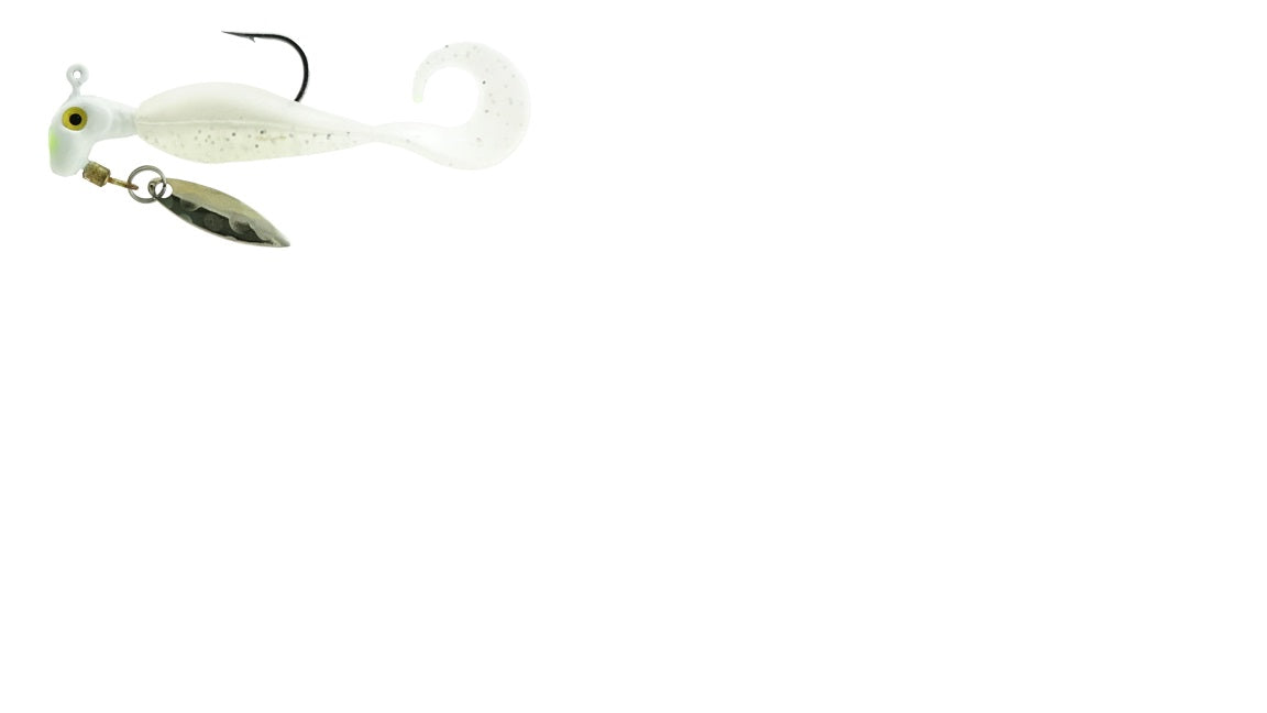 Blakemore Vibe Runner 1/8oz, #1 hook 1ct White Ice