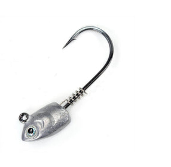 Gamakatsu Swim Bait Head w/spring 5/0-1/2oz 3ct