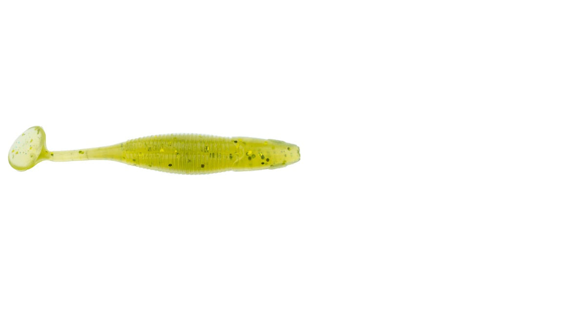NetBaitBF Little Spanky 3.25in Green Shad Magic 9ct