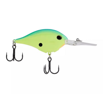 Berkley Dime Size 6, 1/2oz 2in Dives 6-8ft Black Chartreuse