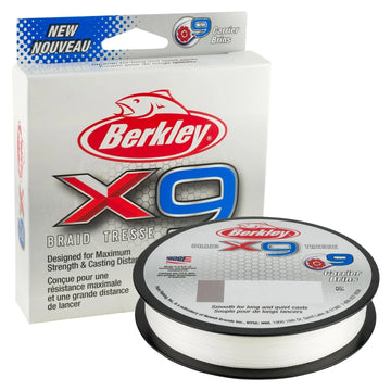 Berkley Superline x9 Braided Crystal 40lb 164yds