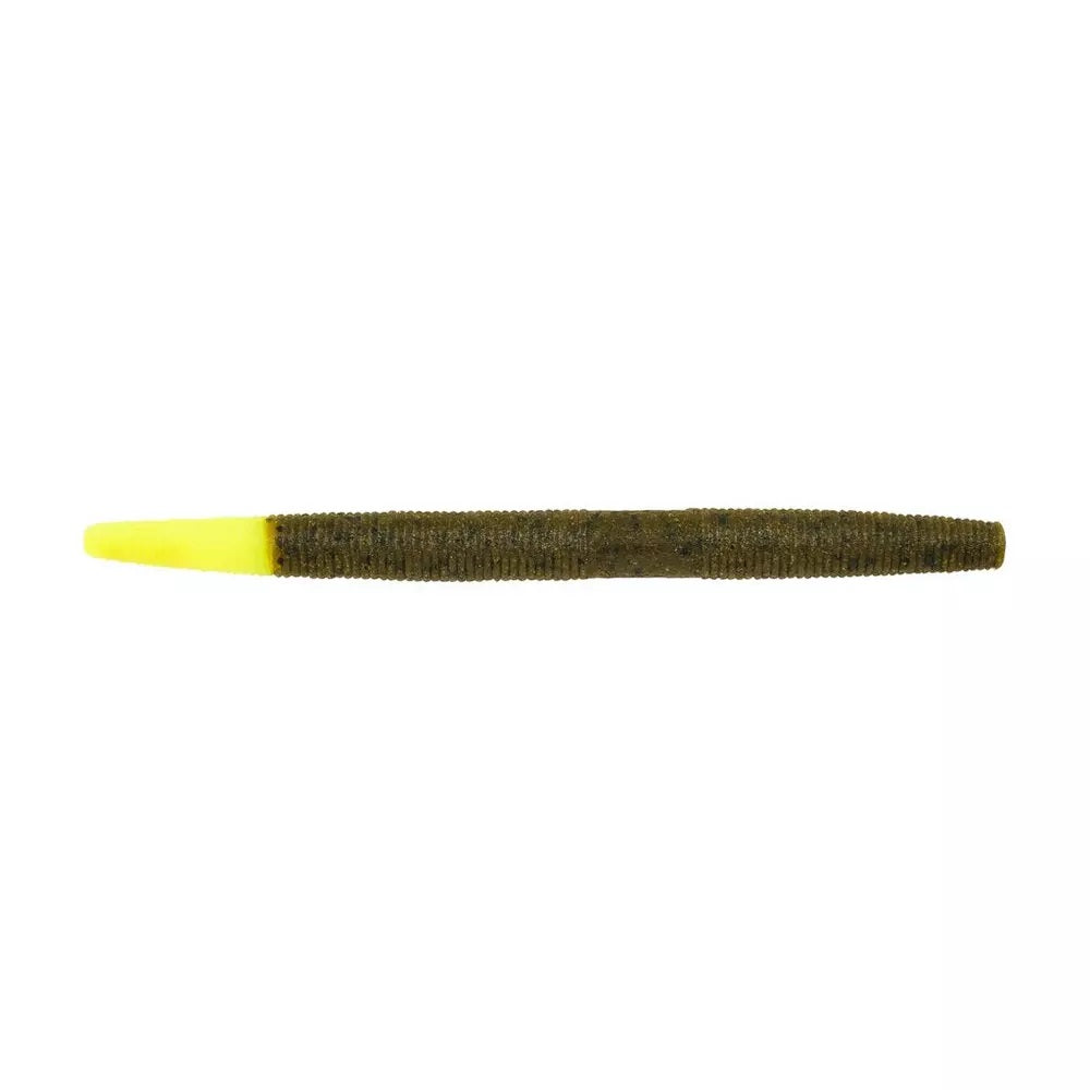 Berkley PowerBait® MaxScent The General 5in Green Pumpkin/Chartreuse 8ct