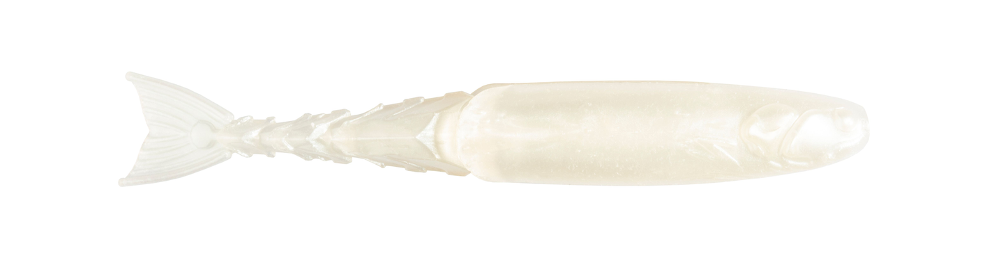 Z-MAN ChatterShad 4.5in. Pearl 4pk