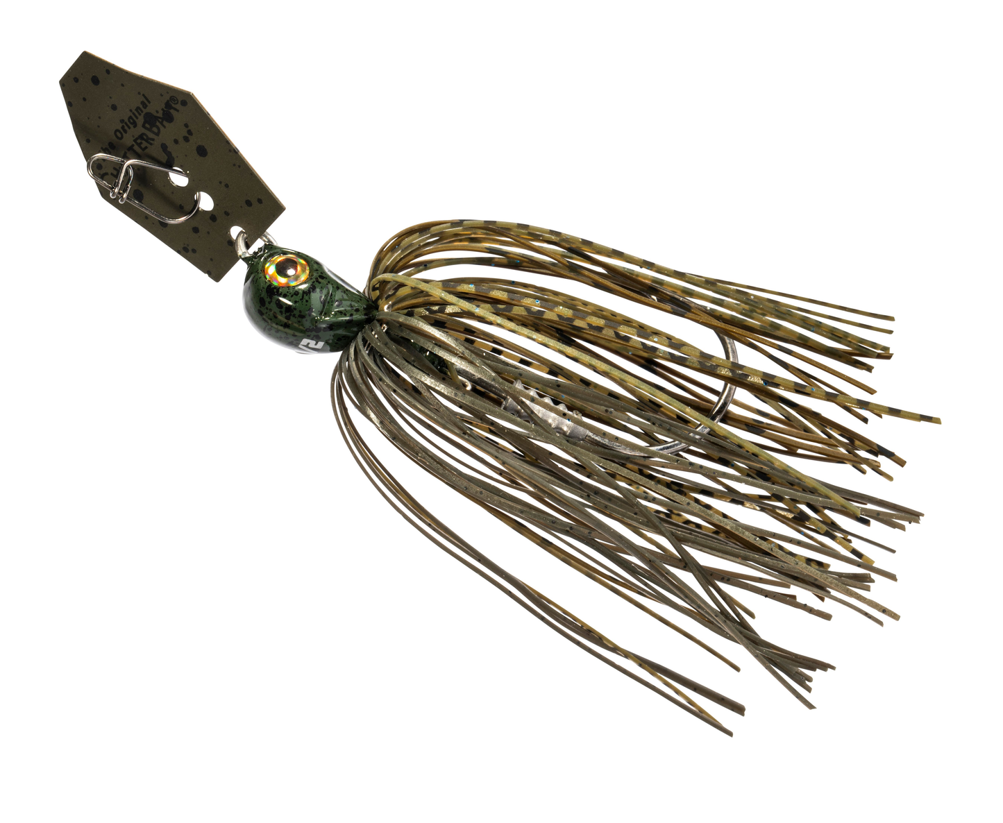 Z-MAN Tungsten Chatterbait Elite EVO 1/2 oz. Green Pumpkin