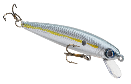 Strike King Bitsy Jerkbait 1/16oz Chrome Sexy Shad