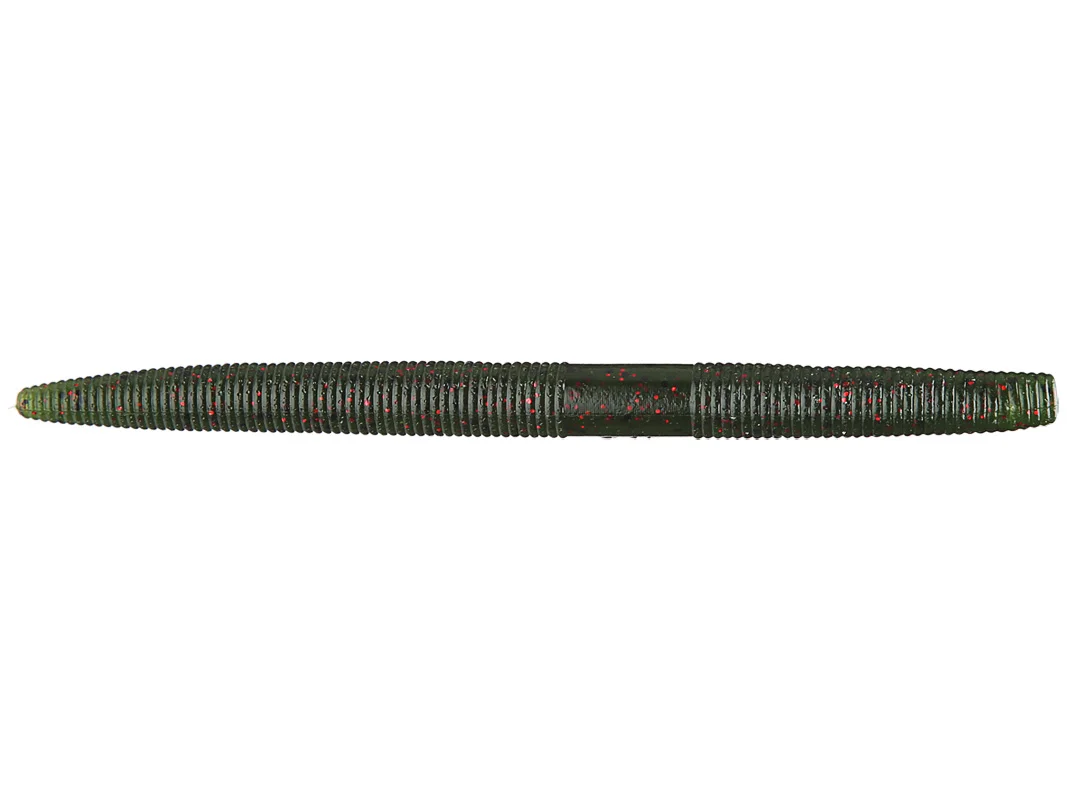 Yamamoto 5in SENKO 10 pk Watermelon W Black & Red Flake