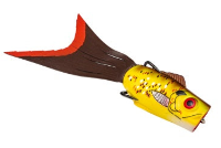 Strike King KVD PipSqueak Popping Perch 5in 1/3oz Calico Perch