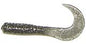 Action Bait 3in Curly Grubs 20pk Smoke Glitter