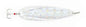 Nichols 8in Ben Parker Magnum Flutter Spoon Gold Shattered Glass 3.5oz