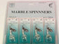 FJ Neil Marble Spinners 1/4oz White 12/cd
