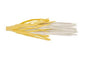 H&H Rubber Skirts Large 3ct Yellow/White