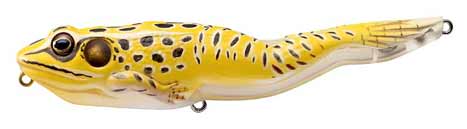 Koppers Walking Frog 4 5/8 7/8oz Yellow/Black