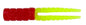 Leland Crappie Magnet 1.5in 15ct Red/Chartreuse