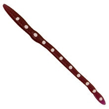 Creme Scoundrel 6 15ct Purple/White Dot