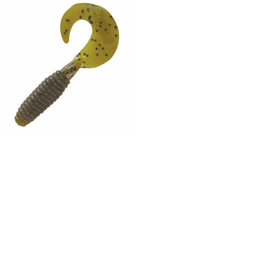 Kalins Lunker Grub 5 10ct Green Pumpkinseed