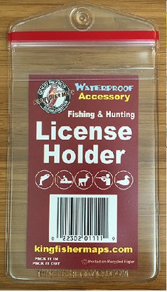 Kingfisher License Holder 2.75 x 4