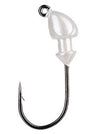 Strike King Baby Squadron Swimbait Head 3/16oz 3ct Pearl