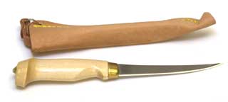 Eagle Claw Tool Filet Knife 6 w/Wood Handle