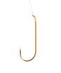 Eagle Claw Aberdeen Gold Snelled Hook Size 1/0