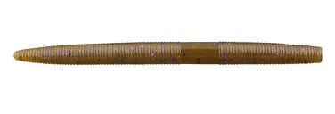 Yamamoto 5 SENKO Green Pumpkin W/ Purple & Copper Flake 10pk