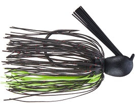 Missile Ikes Mini Flip Jig 3/8 Black Neon