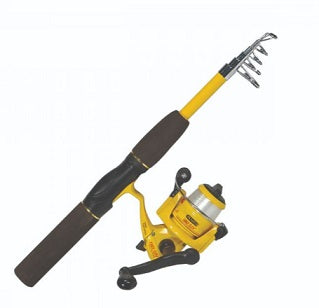 Eagle Claw Pack-It Spincast Combo 5 6 Telescopic