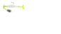 Blakemore Crappie X-Tractor 1/16oz1ct 1/0 Bone WH/Chartreuse