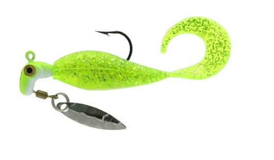 Blakemore Vibe Runner 1/8oz, #1 hook 1ct Chartruese Sparkle
