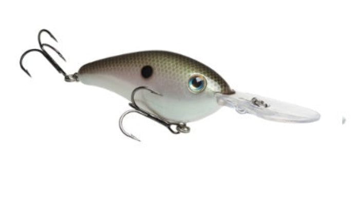 Strike King Series 6XD Hard Knock - 1oz Green Gizzard Shad