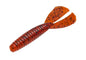 Strike King Rage Twin Tail Menace Grub 4in 8ct Fire Craw