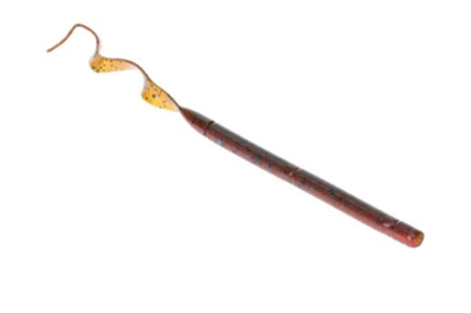 Strike King KVD Zeus Worm 9.5in Plum Crazy