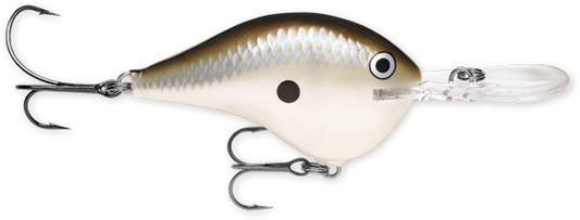 Rapala DT Series 10 3/5oz 2.25in Pearl Grey Shiner