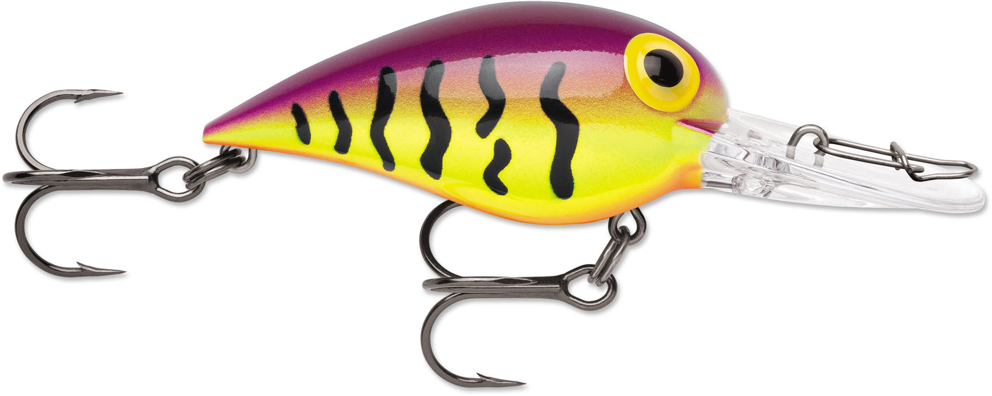 Storm Wiggle Wart 2 3/8 Purple Tiger