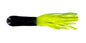 Big Bite Crappie Tubes 1.5in 100ct Black/Chartreuse