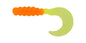 Big Bite Fat Grub 2in 10ct Orange/Chartreuse
