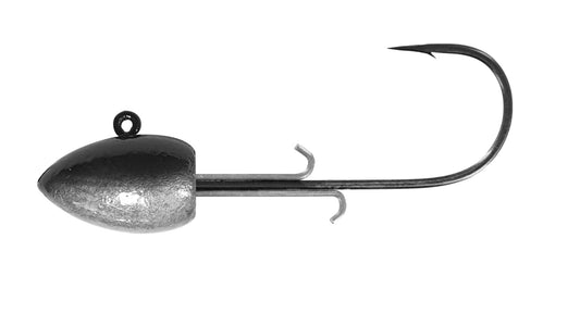 Big Bite Swimmer Head 1/4 4ct Black Back