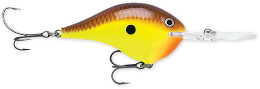 Rapala DT Series 10 3/5oz 2.25in Chartreuse Rootbeer Craw