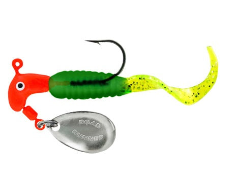 Blakemore Curly Tail 1/16oz 2pk Chart/Green/Chart