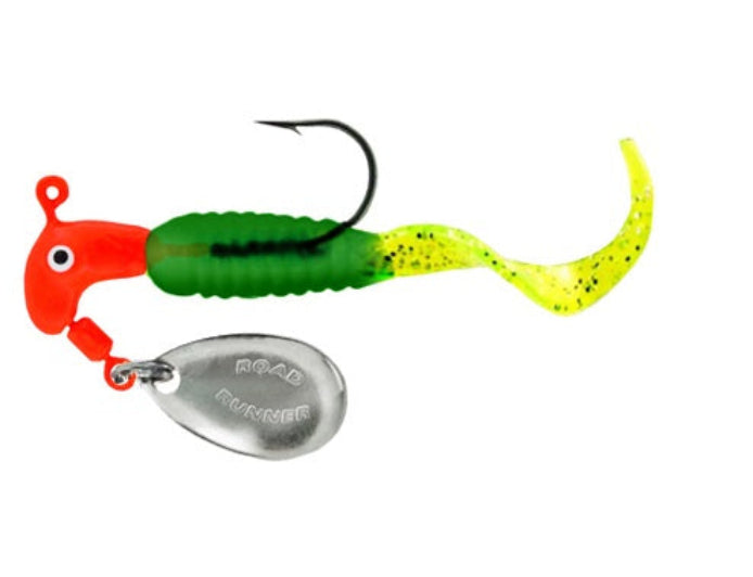 Blakemore Curly Tail 1/16oz 2pk Chart/Green/Chart