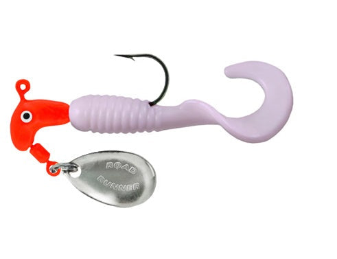 Blakemore Curly Tail 1/16oz 2pk Red/White