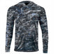 Flying Fisherman Performance Hoodie Mossy Oak Elements Blackfin Medium