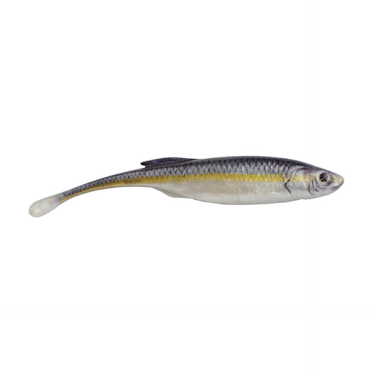 Berkley PowerBait Drip Minnow 4 Black Shad 5ct